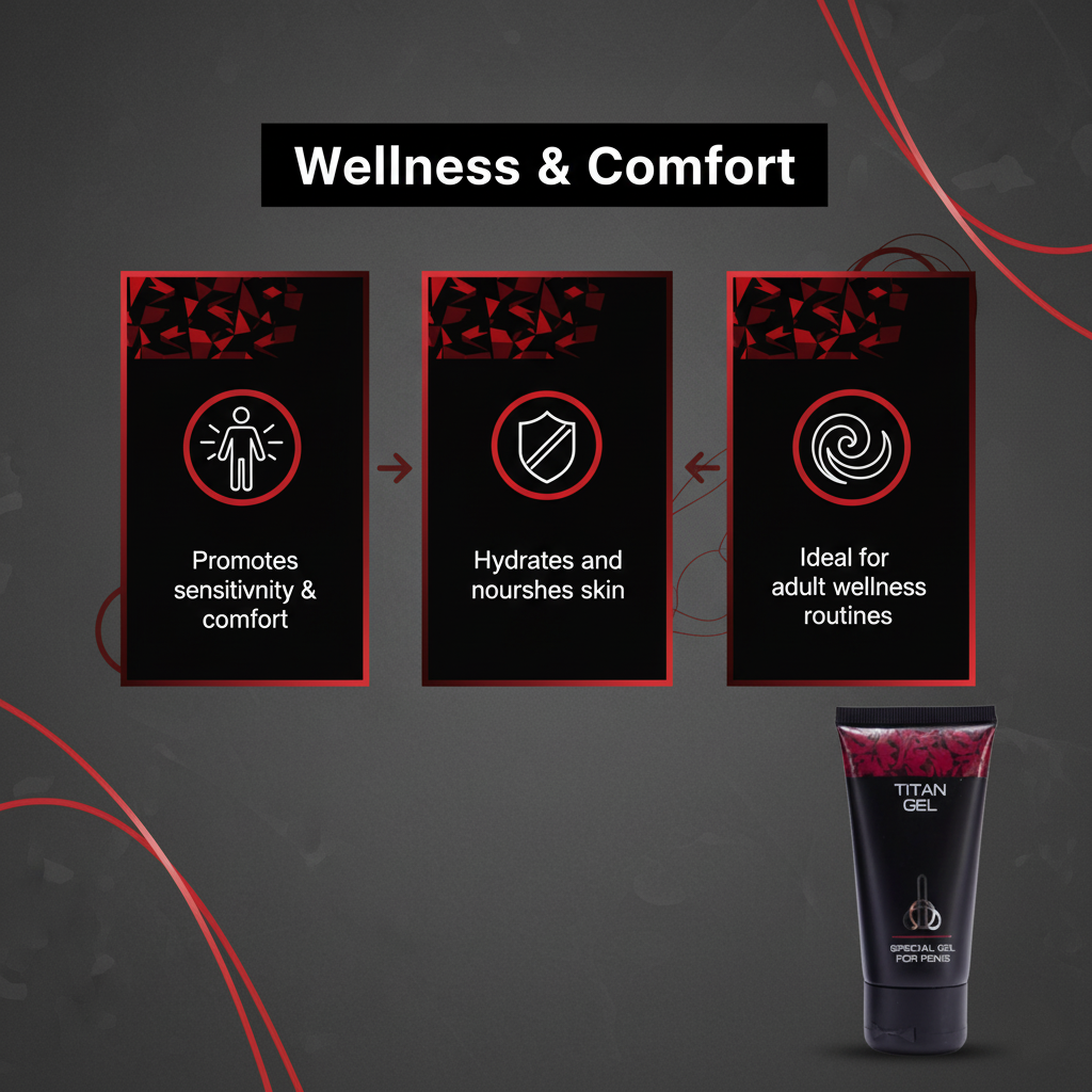ORIGINAL TITANS GEL Male Special Cream Gel for Men - UK⭐️⭐️⭐️⭐️⭐