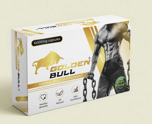Golden Bull 500mg Herbal Capsules for Men